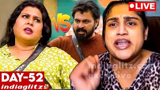 இது தேவை இல்லாத சண்டை 😡 கிழிக்கும் வனிதா  Bigg Boss vs Vanitha  Vichithra Dinesh Day 52 Review [upl. by Broeker]