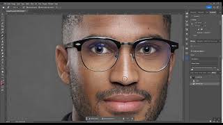 Eye Glass Glare with Adobe Remove AI [upl. by Lledra]