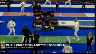 FIE Grand Prix 2012  Stockholm Sweden  Challenge Bernadotte [upl. by Aenert220]