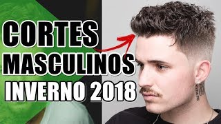 🔴 5 CORTES MASCULINOS INVERNO 2018  HAIRCUT FOR MEN [upl. by Bolton]