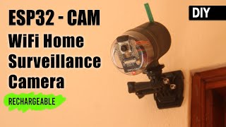 Make a Simple WiFi Security Camera with ESP32CAM [upl. by Palm216]