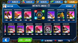 INDORAPTOR GEN 2 VS SECODONTOSAURUS  HT GAME [upl. by Seraphine617]