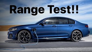 Can The 2022 Bmw 530e Outperform Epa Range In Realworld Test [upl. by Ahkos]