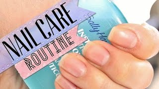 Nail Care Routine amp Howto Cuticle Care [upl. by Abeu]