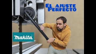 Como Configurar Una Sierra De Cinta Sin Fin o Sierra de Banda El mejor ajuste para Makita LB1200F [upl. by Cele]