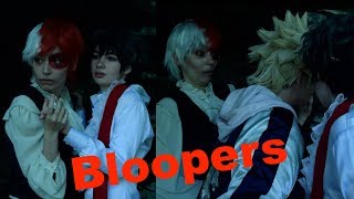 BNHA Vampire Bloopers My Hero Academia Cosplay [upl. by Yeltsew]