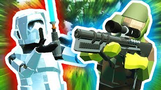 STAR WARS BATTLE OF ENDOR IN RAVENFIELD Ravenfield Funny Gameplay [upl. by Lebasile797]