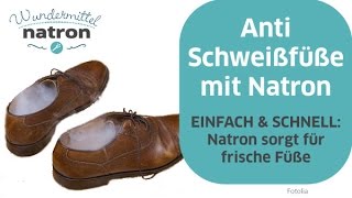 Anti Schweißfüße mit Natron [upl. by Molly]