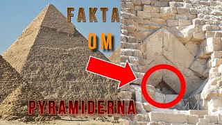 10 fakta om Egyptens pyramider Egypten historia [upl. by Botsford]