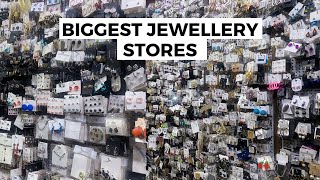 THE BIGGEST JEWELLERY STORE  Stock Jewellery  Korean Jewellery  earrings bracelet rings etc [upl. by Eirojam298]