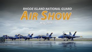 Rhode Island National Guard Air Show  2014 Highlights Reel [upl. by Ahsatel]