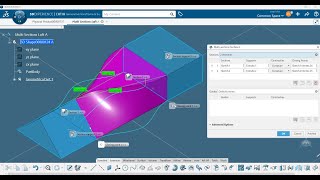 CATIA Multi Section Surface Loft [upl. by Karr]