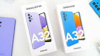 Samsung Galaxy A32 4G  A32 5G Review amp Comparison Very Different Phones [upl. by Liba950]