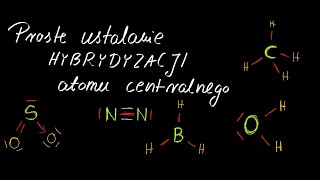 Jak prosto ustalić hybrydyzację atomu centralnego [upl. by Nilreb478]