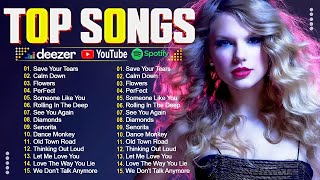 Taylor Swift Bruno Mars Dua Lipa Selena Gomez Adele Rihanna The Weeknd  Pop Hits 2024 [upl. by Adnalue]