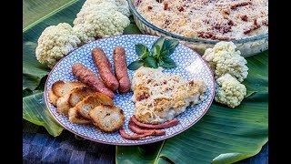 GRATIN CHOU FLEUR  ILE DE LA REUNION [upl. by Euqinoj317]