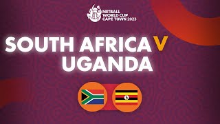 Highlights  PlayOffs and Placings South Africa v Uganda [upl. by Neehsas22]