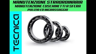 Revisione cuscinetti mountain bike  Revision of mountain bike bearings [upl. by Suilienroc]