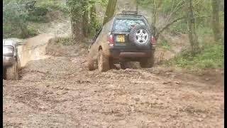 4x4 freelander off roading uk [upl. by Salangi]