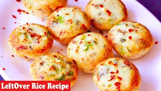 New LeftOver Rice Recipe Instant Recipe for Breakfast for Evening snack appam recipe appe recipe [upl. by Leahcimauhsoj967]