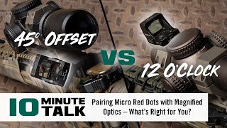 10MinuteTalk  Pairing Micro Red Dots with Magnified Optics – What’s Right for You [upl. by Eugene351]