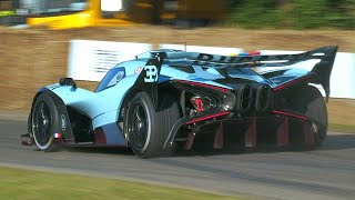 40m Bugatti Bolide  FAST Accelerations amp BRUTAL QUADTURBO W16 Engine SOUNDS [upl. by Kyne]