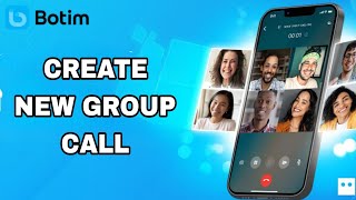 How To Create New Group Call On Botim App [upl. by Nole]