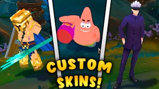 COMO INSTALAR CUSTOM SKINS EN LOL ⚠ SE PUEDEN USAR CON VANGUARD ⚠ [upl. by Gabbey]