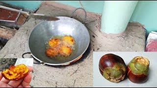 Making Tal Pitha in Earthen Oven [upl. by Eibloc]