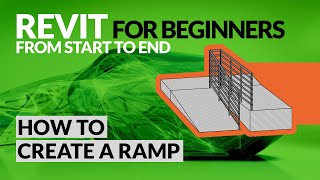 How to create ramp in Revit  Revit tutorials for beginners 2021 [upl. by Sheffie]