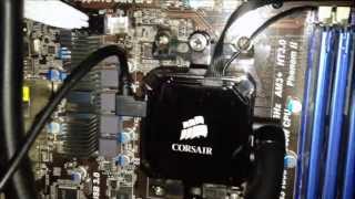 Corsair H100i Installation [upl. by Fiora355]