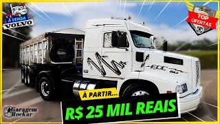 CAVALO MECÂNICO VOLVO NL12 NL10 FH12 N10 BARATO VENDA À PARTIR DE 25 MIL Top Ofertas Rockar volvo [upl. by Emlen]