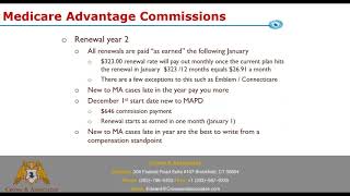 2022 Medicare Advantage Commissions [upl. by Nagel592]