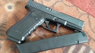 Austria Made Glock 17 9mm pistol Review Urdu [upl. by Cyd]