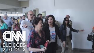 Simone Tebet vota em Campo Grande  CNN ELEIÇÕES [upl. by Aket984]