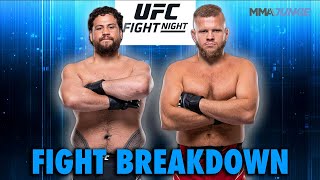 Can Marcin Tybura Put Away Tai Tuivasa  UFC Fight Night 239 Breakdown amp Prediction [upl. by Igic250]