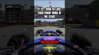 CHAOTISCHER RENNSTART IM LIGARENNEN  F1 23 Shorts  f123game leagueracing f1shorts [upl. by Heins365]