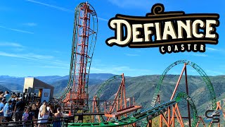 Cliffhanger offride 4K Glenwood Caverns Adventure Park [upl. by Mcneil207]