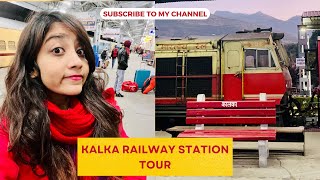 Kalka Railway Station Tour Retiring Room  Waiting Room  Ticket Counter  Executive Lounge [upl. by Niarbo]