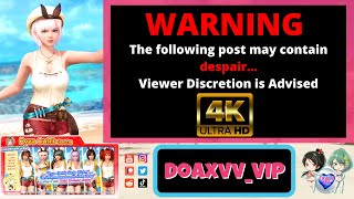 ATT despair in 4K DOAXVV Atelier Ryza Collab Gacha Pulls 100K ♥Vstones♥ Part 2 English [upl. by Imuy]