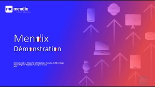 Mendix  15min App Development Demo  General  French [upl. by Millie]