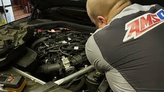 2022 BMW 530e engine oil change [upl. by Gui]