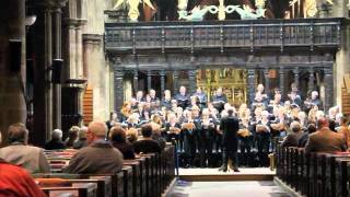 His yoke is easy and his burthen is light  Come amp Sing Messiah Wakefield Cathedral October 2011 [upl. by Nidak]