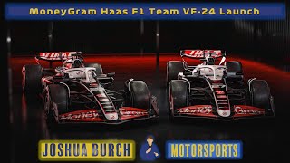 MoneyGram Haas F1 Team  2024  VF24  Car Launch WatchAlong [upl. by Atneciv]