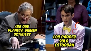 🔥MOMENTO TENSO Diputado GRINGO vs LGTBQ ACTIVISTAS LIBRO SUCIO PARA N1ÑUS John Kennedy español🔥 [upl. by Pollitt]