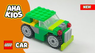 LEGO Car 033 Building Instructions — LEGO Classic 10696 [upl. by Ziladnerb]