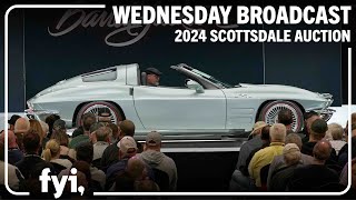 2024 SCOTTSDALE WEDNESDAY BROADCAST  Wednesday January 24  BARRETTJACKSON 2024 AUCTION [upl. by Marketa]