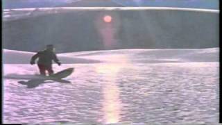 Vintage Ski Movies Early Snowboard Segment at the Monashees [upl. by Leemaj]