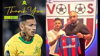 Mamelodi Sundowns Midfielder Junior Mendieta has joined Greek Super League side FC Volos [upl. by Gladys610]