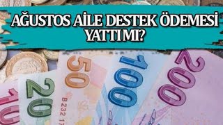 AİLE DESTEK PAKETİ ÖDEMESİ 15 AĞUSTOS 2023TE YATMAYA BAŞLANACAK [upl. by Kant]